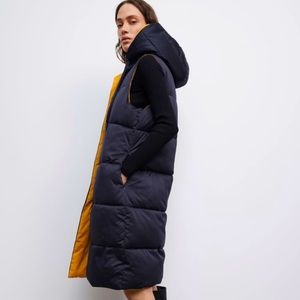 Zara reversible padded vest